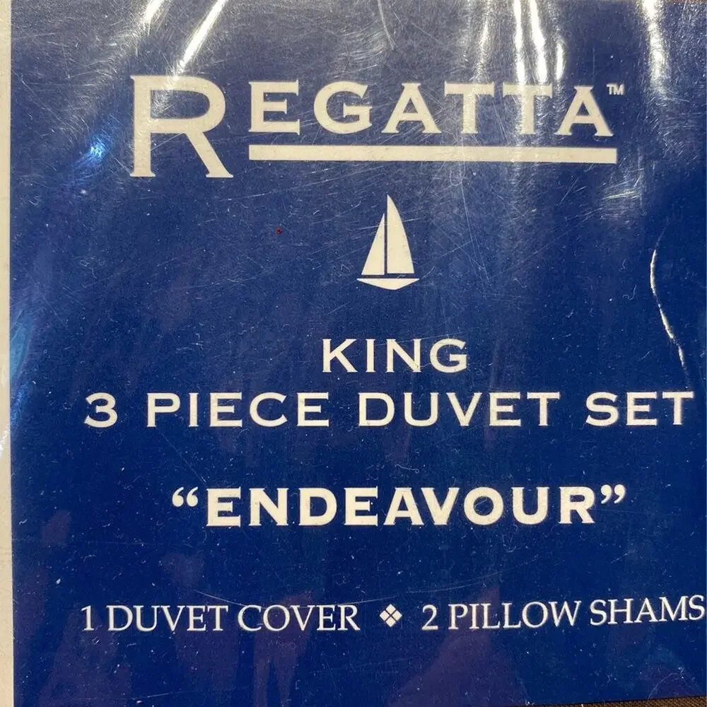 Regatta 3 Piece King Duvet Set